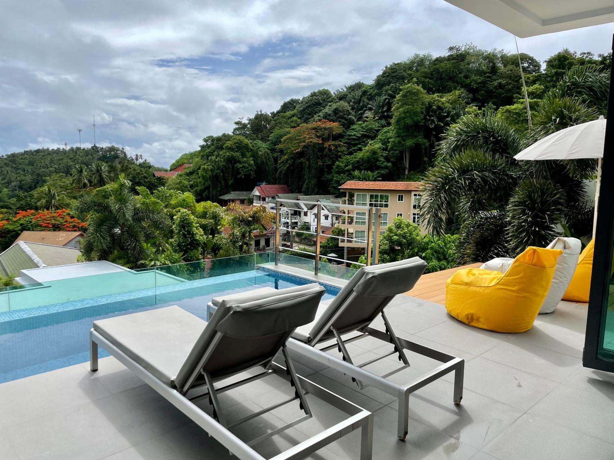 Baan Saint-Tropez Seaview Villas Kata Beach Buitenkant foto